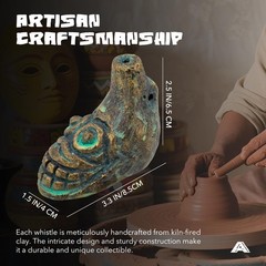 Aztec Death Whistle, Loudest Authentic Human Sounding Scream 125+ Decibels – …