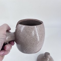 Mid Century Modern Pottery Clay Egg Cooker Made in Mexico