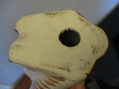 Mid Century Modern Mexican Tonala Folk Art Pottery Hand Painted Owl 10″ Statue!
