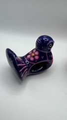 Hand-Painted Ceramic Bird Figurines Set Of 4 – Colorful Decorative Mexican Folk