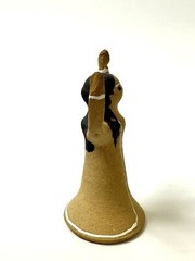 Clay Pottery Angel Figure Terracotta Tabletop Art Goddess Uplifted Arms Kemper
