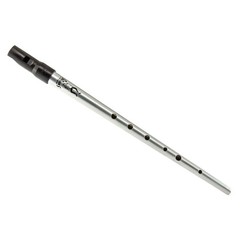 Clarke Sweetone Tinwhistle in Key of C Silver Finish Irish Flute Penny Whistle