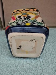 Colorful Mexican Talavera Planter Pot/Pencil Holder