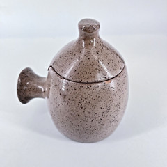 Mid Century Modern Pottery Clay Egg Cooker Made in Mexico