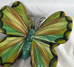 Talavera Butterflies Handmade & Painted Ceramic Mexican Pottery Wall Decor