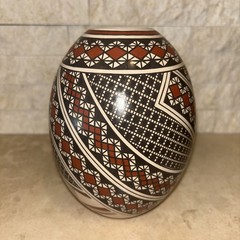 Mata Ortiz Pottery Olla Handmade Pot Signed Tati Ortiz 6.5×5” Mexican Art