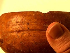 AUTHENTIC PRE COLUMBIAN MAYAN CLASSIC PERIOD BOWL NICE AND ORIGINAL 7″X3.25″