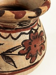 4 VTG MEXICAN FOLK ART POTTERY AMATENANGO DEL VALLE CHIAPAS CERAMIC CLAY POT JAR