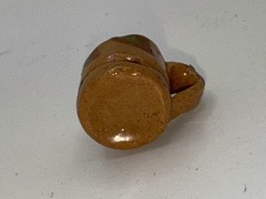 Vintage Lot Small Mexican Pottery Miniature Single Cup &Bowl