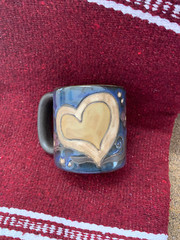 Heart of Gold Mara Mug Lead Free Stoneware; 16OZ; 610C1