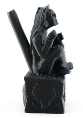 Aztec Xochipilli Death Whistle Black Onyx God of Ecstasy Art & Music MADE IN USA