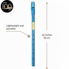 Blue Whistle Tube – Fun & Colorful Tin Whistle – Key of D – Irish & Internati…