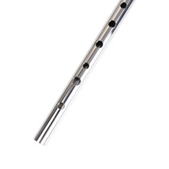 Irish Tin Whistle Key D Silver Brass Penny Whistle Traditional Instrument
