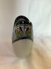 Vintage D. Casa D’Casa Mexican Pottery Vase Pencil Pen Holder Blue Green Mexico