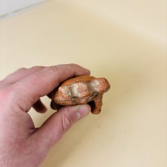 Small Modern Mexican Pottery Seated Figurine