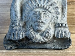 ANTIQUE-Rare Pre-Columbian Pottery Artifact–Mesoamerican-Aztec/Maya Style-5”3/4H