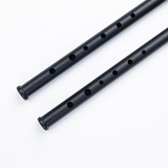 Irish Tin Whistle Set Key of C and D ABS Penny Whistle with Wood Sound