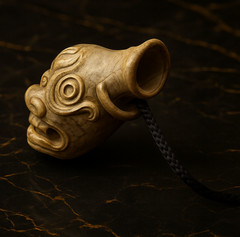 Life-Size Aztec Death Whistle Replica – Extremely Loud Scream