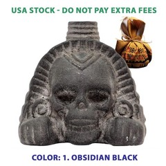 Real Screaming Aztec Death Whistle ZBOSS ITZCOEHUA 125dB Obsidian Self Defense
