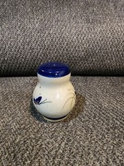 Xochiquetzal Tonala Mexican Pottery Teresa Duran Salt / Pepper Shaker Single