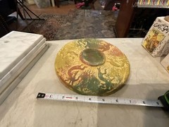CLASSIC RUSTIC MEXICAN / AFRICAN TRAY PLATE DECORATIVE.( INCENSE BURNER & MORE )