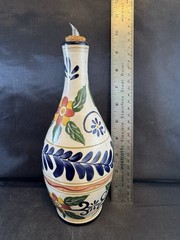 Talavera Tabletops Unlimited Pottery H 9.25” Hand Painted/ China