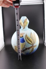 Talavera Mexico Ceramic Artisan Tabletop Torch “La Candela” Signed *NO WICK