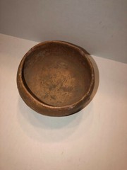 AUTHENTIC PRE COLUMBIAN MAYAN CLASSIC PERIOD BOWL NICE AND ORIGINAL 7″X3.25″