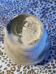 Wonderful Classic Folk Art Pottery Vase Signed By Artist