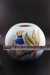 Talavera Mexico Ceramic Artisan Tabletop Torch “La Candela” Signed *NO WICK
