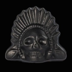 Aztec Death Whistle – Handmade Skull War Scream Whistle for Pranks, 125+ dB