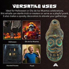 Aztec Death Whistle, Loudest Authentic Human Sounding Scream 125+ Decibels – …