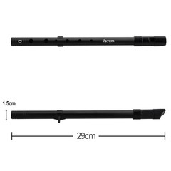 Rayzm Tin Whistle/Irish Whistle, D-Key 6-Hole Aluminum Penny Whistle for Begi…