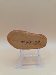 Vintage Mexican Pottery Huarache Miniature Shoe – Single