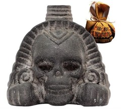 Real Screaming Aztec Death Whistle ZBOSS ITZCOEHUA 125dB Obsidian Self Defense