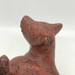 2 Vtg Classic Colima Dogs Pre-Columbian Style Redware Small Reproductions