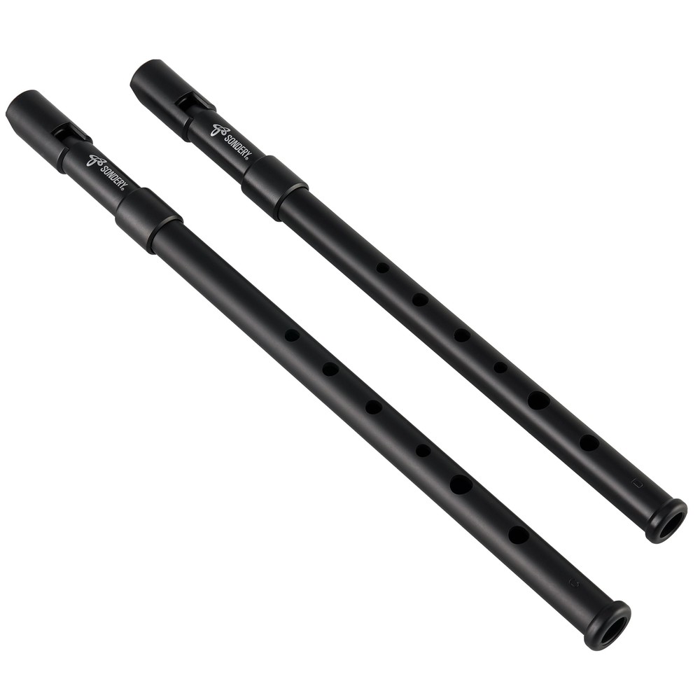 Irish Tin Whistle Set Key of C and Key of D Made from Hign Quality ABS with S…