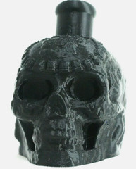 Aztec / Mayan Death Whistle Onyx Black Skull *** MADE IN USA ***