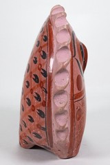 Set of 4 Mid-Century Tonala Mexican Pottery Owls