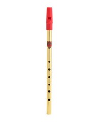 Generation G17E Tin Whistle Brass E Flat Key Flute Woodwind Instrument