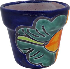 Mexican Pottery Planters – Set of 3 Pieces – Talavera Pottery – Succulent Pot Pl