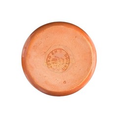 Round Clay Pot With Lid 4 Liters Capacity/Olla De Bola Con Tapa 4 Litros