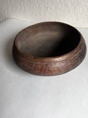 Pre-Columbian Mayan Pottery Bowl Handcrafted Clay Vessel Ancient Artifact
