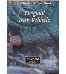 Feadg Brass Traditional Irish Nickel Tin Whistle Key Of D Grey Instrument