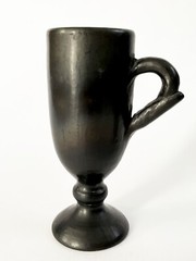 2 VTG MEXICAN OAXACAN COYOTEPEC BARRO NEGRO BLACK CLAY LAMA WESTERN AIRLINES CUP