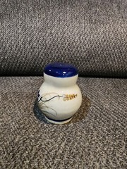 Xochiquetzal Tonala Mexican Pottery Teresa Duran Salt / Pepper Shaker Single