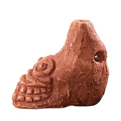 Aztec Death Whistle – Real Screaming, Up To 125+ Decibels Loud, Authentic Hum…