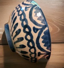 This Bowl is a classic example of traditional Talavera artistry. 5″ Colbalt