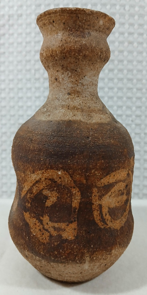 PRE COLUMBIAN MAYAN ARTIFACT STONEWARE HEAVY ART POTTERY VASE FREE SHIP