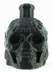 Aztec / Mayan Death Whistle Onyx Black Skull *** MADE IN USA ***